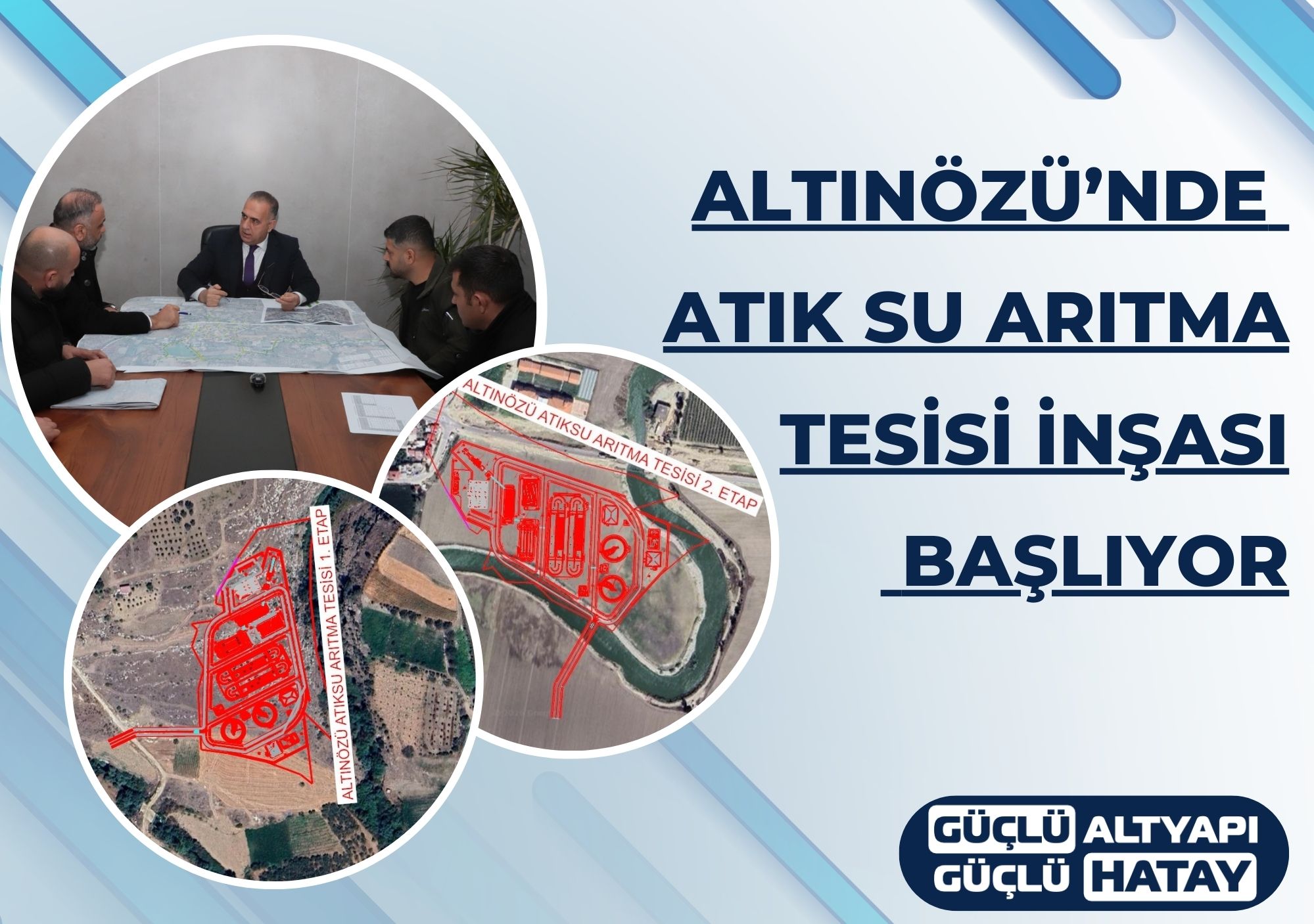 ALTINÖZÜ’NDE ATIK SU ARITMA TESİSİ İNŞASI BAŞLIYOR
